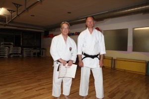 KARATE - MIHA KRALJ in SENSEI MIRČE OPELOSKI